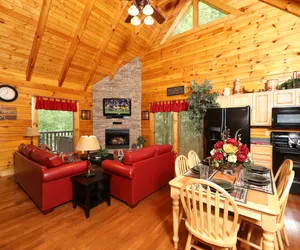 Photo 2 - Rustic and Elegant Cabin in Enchanting Views of Great Smoky Mountain