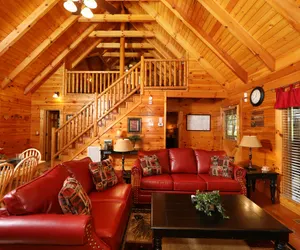 Photo 3 - Rustic and Elegant Cabin in Enchanting Views of Great Smoky Mountain