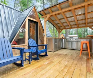 Photo 3 - A-Frame Retreat with Inviting Hot Tub