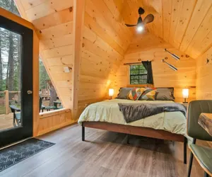 Photo 4 - A Serene A-Frame Cabin with Hot Tub