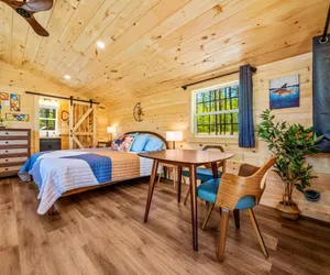 Photo 3 - Modern Forest Cabin with Private Hot Tub & Fire Pit