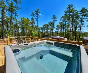Photo 3 - Modern Forest Cabin with Private Hot Tub & Fire Pit