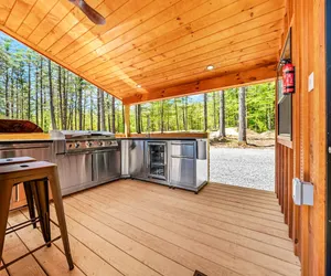Photo 4 - Secluded Modern Cabin Surrounded by Trees