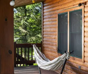 Photo 4 - Charming Log Home | Mountain Views + A/C Comfort