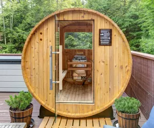 Photo 3 - Woodland Log Cabin | Sauna, Deck, Peace & Quiet