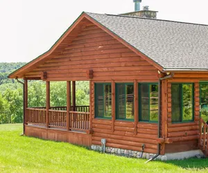 Photo 2 - Scenic Log Cabin Retreat on 40 Private Acres