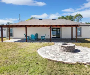 Photo 2 - Palm Coast Coquina Escape with Fire Pit Near Beach