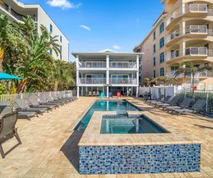Photo 4 - Four Shores #2 Sunset Condo Direct Gulf w Pool&Spa