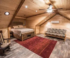 Photo 3 - All Decked Out Cabin in the Woods With Fireplace, Bbq, and Swing Bed by Redawning