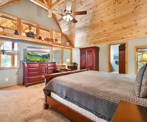 Photo 4 - Kim's Cove Motorcycle-Friendly Cabin features Game Room by RedAwning