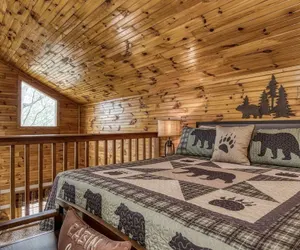 Photo 4 - Er18 - The Lazy Bear View Great Location - Close To Town! 1 Bedroom Cabin by RedAwning