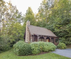 Photo 2 - Er36 - Cozy Creekside Great Location- Close To Town 1 Bedroom Cabin by RedAwning