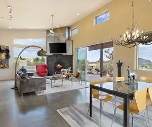 Photo 2 - Jackalope Junction-pool, Hot Tub, Fire Pit, Bbq & Desert Views! 2 Bedroom Home by RedAwning