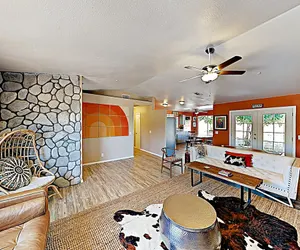 Photo 2 - Rawhide Ranch - Walk To Pappy And Harriet's With Hot Tub! 3 Bedroom Home by RedAwning