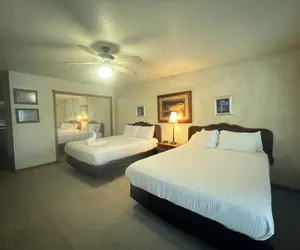 Photo 3 - Two bedroom, two bath, log-sided, luxury Harbor North cottage overlooking Lake Ouachita. by RedAwning