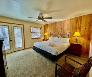 Photo 5 - Luxury, loft, log-sided two bedroom Harbor North cottage on Lake Ouachita. by RedAwning