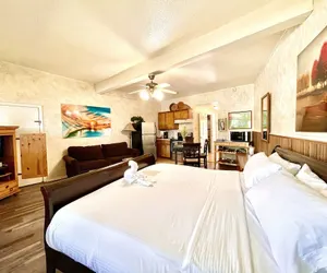 Photo 2 - King Studio with king bed, dining area, sleeper sofa and view of Lake Ouachita by RedAwning