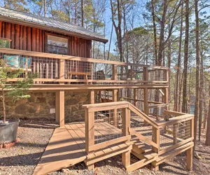 Photo 5 - Scenic Greers Ferry Cabin w/ Deck + Fire Pit!