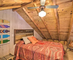 Photo 3 - Scenic Greers Ferry Cabin w/ Deck + Fire Pit!