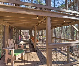 Photo 2 - Scenic Greers Ferry Cabin w/ Deck + Fire Pit!