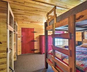 Photo 5 - Arkansas Log Cabin Rental Near Lake Greeson!