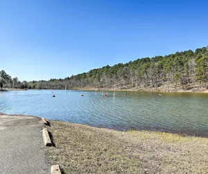 Photo 2 - Arkansas Log Cabin Rental Near Lake Greeson!