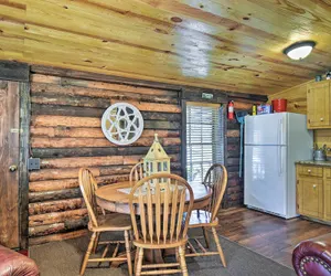 Photo 3 - Arkansas Log Cabin Rental Near Lake Greeson!