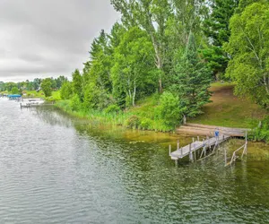 Photo 2 - Riverfront Home w/ Dock ~ 6 Mi to Cheboygan!