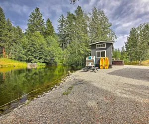 Photo 4 - Wilderness Glamping: Eureka Tiny Home w/ Hot Tub!