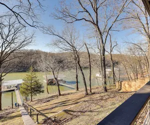 Photo 3 - Lakefront Oklahoma Abode - Deck, Fire Pit & Grill