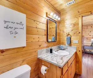 Photo 2 - Broken Bow 'starlight Cabin' w/ Private Hot Tub!