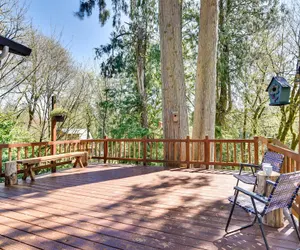 Photo 2 - Riverfront Cabin w/ Deck Near Merwin Lake Park!