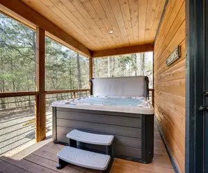Photo 5 - Family-friendly Broken Bow Cabin Rental w/ Hot Tub