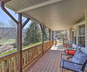 Photo 3 - Hot Tub & Fire Pit at Luxe Blue Ridge Bungalow