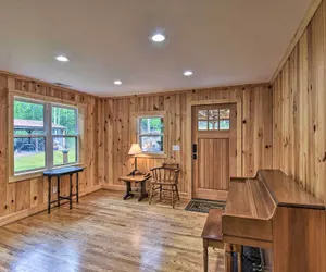 Photo 4 - Rustic Sunset Escape on 67 Acres: Outdoor Kitchen