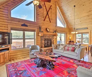 Photo 5 - Secluded Alma Log Cabin w/ Hot Tub & Stunning View