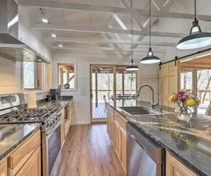 Photo 2 - Stunning Culloden Cabin With Deck & Creek View!
