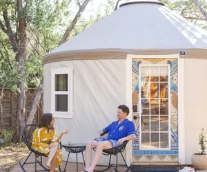 Photo 2 - The Peacock Yurt at Camposanto ATX Glamping on Lake Travis