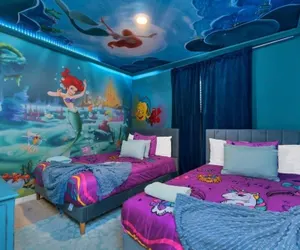 Photo 2 - Little Mermaid Theme Bed Luxury 5 Bed Pool Home! 5 Bedroom Villa