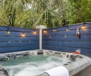 Photo 2 - Pink Plume Coastal Escape Near Beach, Private Pool, Grill, & Luxe Interiors