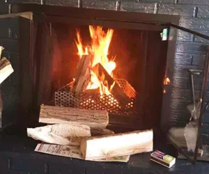 Photo 2 - Amazing Hiking Cozy Home Close to Mountns Fireplace