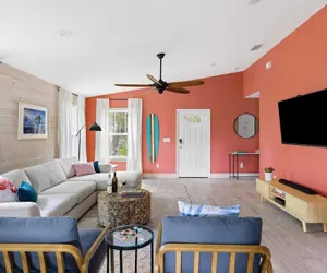 Photo 5 - Deck Lounge w/ Hot Tub, Fire Pit, & Garage Game Room Hidden Grove by Avantstay