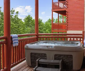 Photo 3 - Smoky Ridge by Avantstay Renovated Cabin w/ Indoor Pool Game Room + Theater