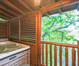 Photo 5 - Summit View Way Resort Cabin w Hot Tub Deck w Views Pool Table