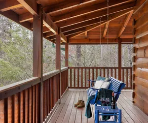 Photo 4 - Yesteryear Hot Tub 360 Deck and Game Room Redesigned Cabin Easy Access