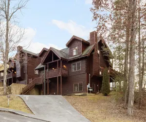 Photo 5 - Riverbend Redesigned Cabin Hot Tub Firepit Billiards Mins to Pigeon Forge