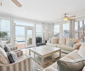 Photo 3 - Oceanfront w/ Pool, Panoramic Deck Views, 5bdr Folly Ocean Breeze by Avantstay