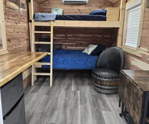 Photo 4 - #4 - Amish Log Camping Cabin Walk To The Water Cabin