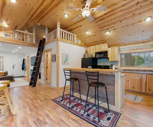 Photo 3 - Cozy 3BR Cabin With Hot Tub on Nippersink Creek