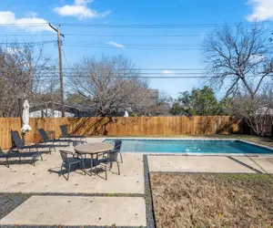 Photo 2 - Fun 3BR Retreat in Austin Huge Pool